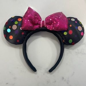 Mickey ears polka dot